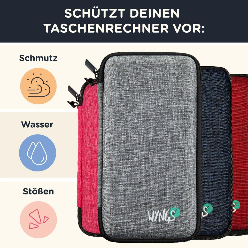 Grafikrechner TI-84 Plus CE-T Python Edition hochauflösendes Farbdisplay 3 MB ROM 154 KB RAM integrierter Akku mit Schutzhülle