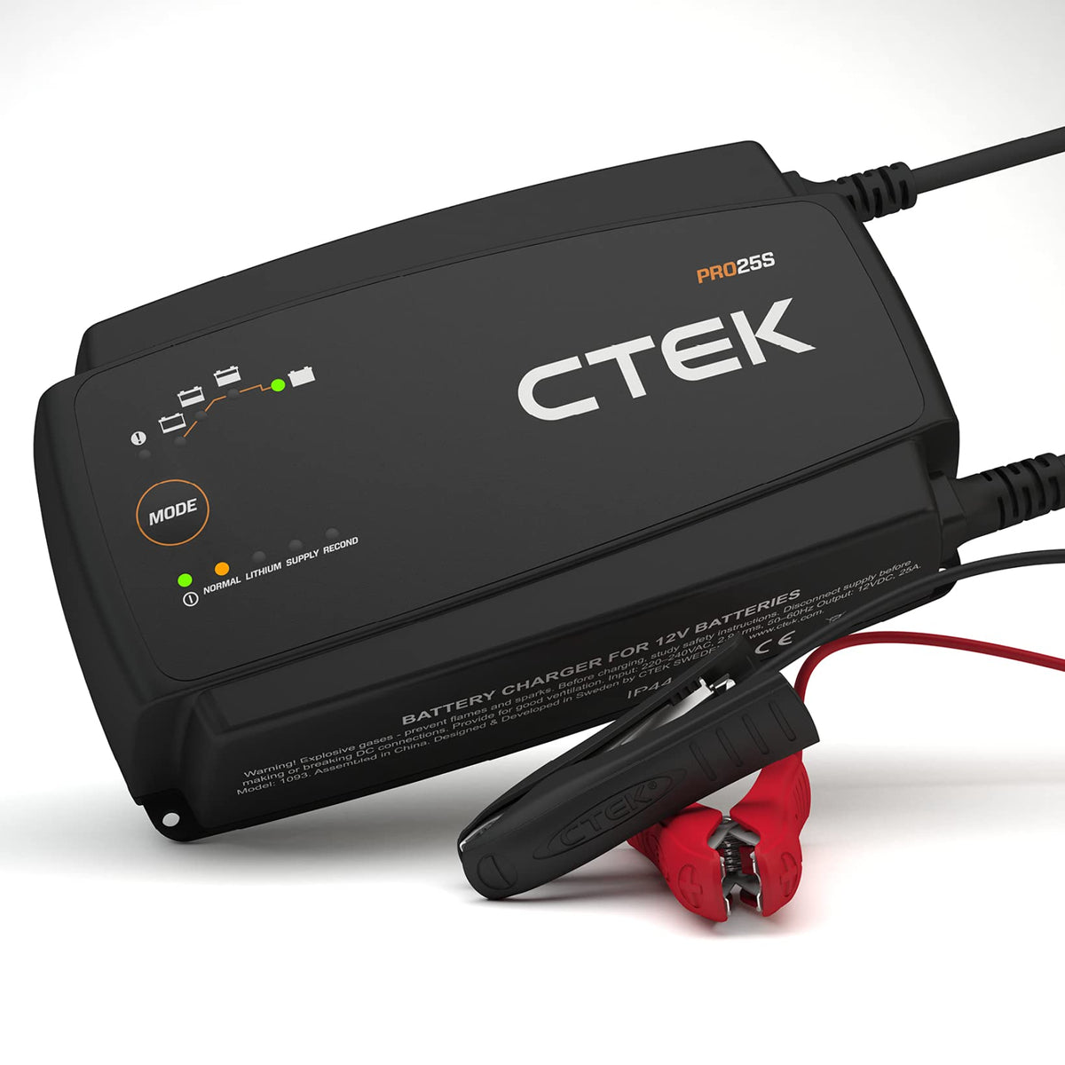 Batterieladegerät PRO25S 12V 25A für Blei-Säure- und LiFePO4-Batterien mit 12-V-Supply-Modus und RECOND-Funktion