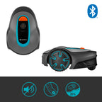 Mähroboter SILENO minimo 250 m² mit Bluetooth App 15 cm Schnittbreite 57 dB Begrenzungskabel und Ladestation