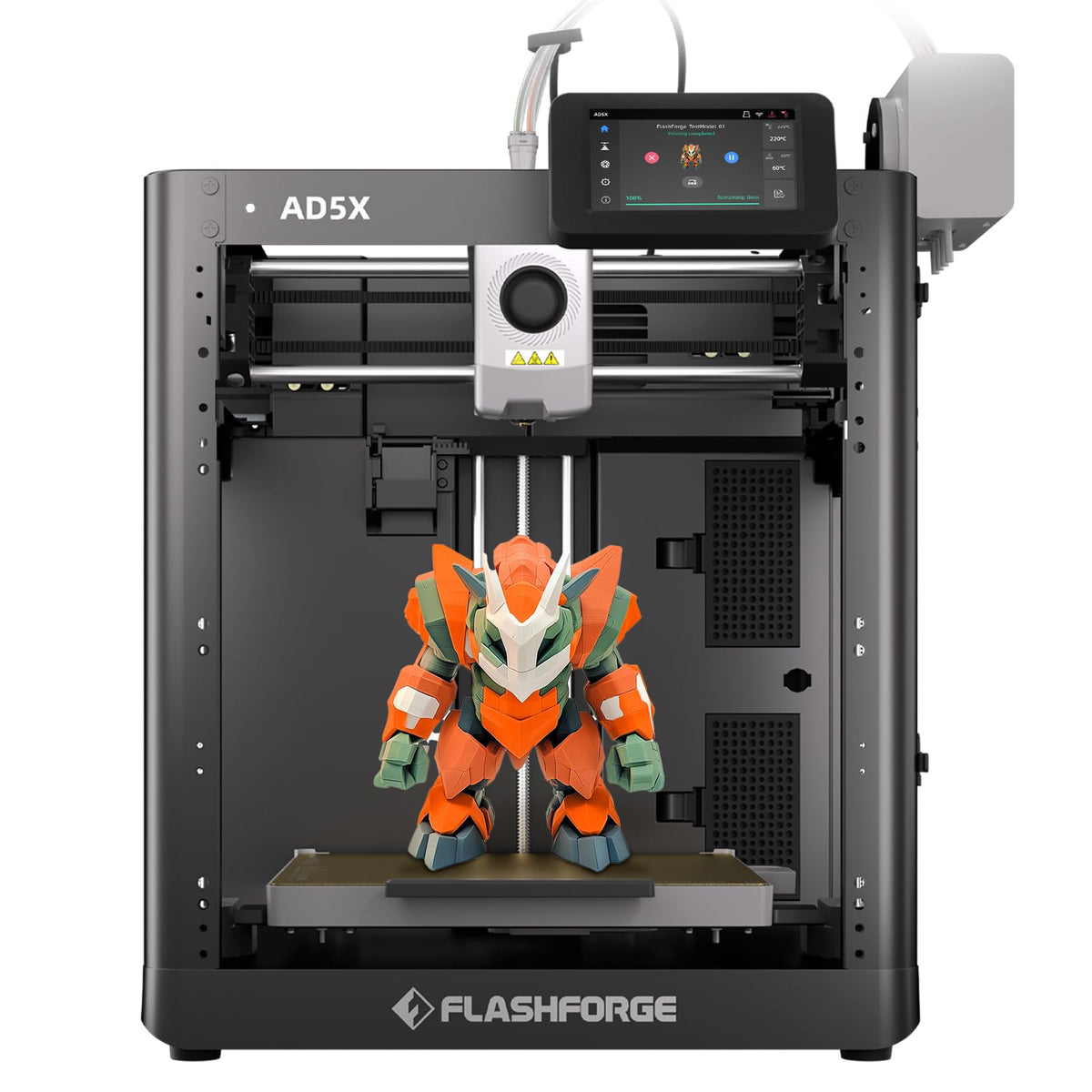 3D-Drucker Adventurer 5X AD5X mit Mehrfarbendruck und IFS, vollautomatische Nivellierung, 600 mm/s, PETG CF