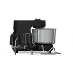Spiralknetmaschine 4,8 L mit 300 W und 20 Geschwindigkeitsstufen, Teigmaschine für Pizza- und Brotteig