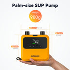 Elektrische SUP-Luftpumpe Pulse Pro mit 4500-mAh-Akku 20 PSI 133 Wh Zweistufige Pumpe für Paddleboards und Kajaks