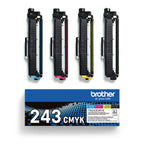 Original Tonerkartusche TN-243CMYK 4er-Pack Schwarz Cyan Magenta Gelb je ca. 1.000 Seiten
