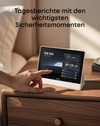 Smart Home Hub mit 8-Zoll-Display, Echtzeit-Meldungen und 4 Live-Streams Echtzeit-Meldungen LED-Display 60 Hz Kontrast 2000:1