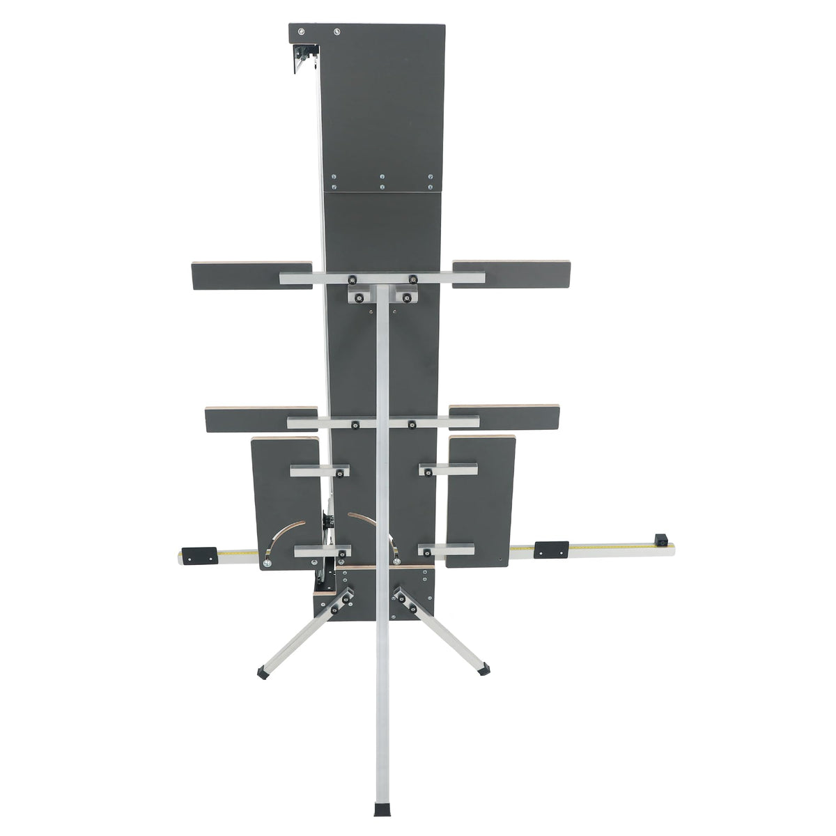 Styroporschneider 200 Watt, 1300 mm freistehend, Komplettset mit 5 Schneidedrähten, Gerüsthalteblech und 2 Federgriffen