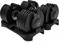 Verstellbare Hanteln 24 kg, 2er-Set, 15-in-1, stufenlos verstellbar von 2,5 bis 24 kg, platzsparend