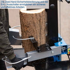 Holzspalter HL810 mit 8 t Spaltkraft und 3500 W Elektromotor für Brennholz bis 550 mm