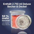 Eismaschine mit 2 Behältern à 710 ml, 10 Funktionen für Eiscreme, Sorbet, Milchshake und gefrorene Getränke, Stone Gold