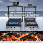 Laufband für Zuhause mit 15% automatischer Steigung, 2,5 PS Motor und 108x42 cm Lauffläche, klappbar