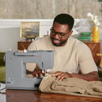Nähmaschine Heavy Duty 4432 mechanisch mit 32 Stichen, leistungsstarkem Motor, automatischem Knopfloch und Nadeleinfädler