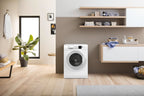Waschmaschine Frontlader 8 kg Energieeffizienzklasse A mit Anti-Allergie-Programm, Wolleprogramm und Kurz 45