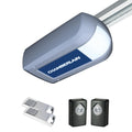 Garagentorantrieb ML1040EV mit 1000 N Zugkraft für Tore bis 140 kg, leiser Zahnriemenantrieb und Smart-Home-Fähigkeit, inkl. 2 Handsender