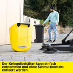 Kehrmaschine S 6 Twin mit 38 l Kehrgutbehälter und 2 Seitenbesen, max. 3000 m²/h