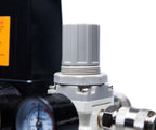 Flüsterkompressor SW 375/10 Pro 24 l 10 bar 1100 W ölfrei 230 V 1,5 PS mit Wasserabscheider Kupferwicklung