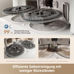 Saugroboter mit Wischfunktion L10s Ultra Gen 3 Kit 25.000 Pa, All-in-One-Station mit automatischer Reinigung und 200 ml Reinigungsflüssigkeit