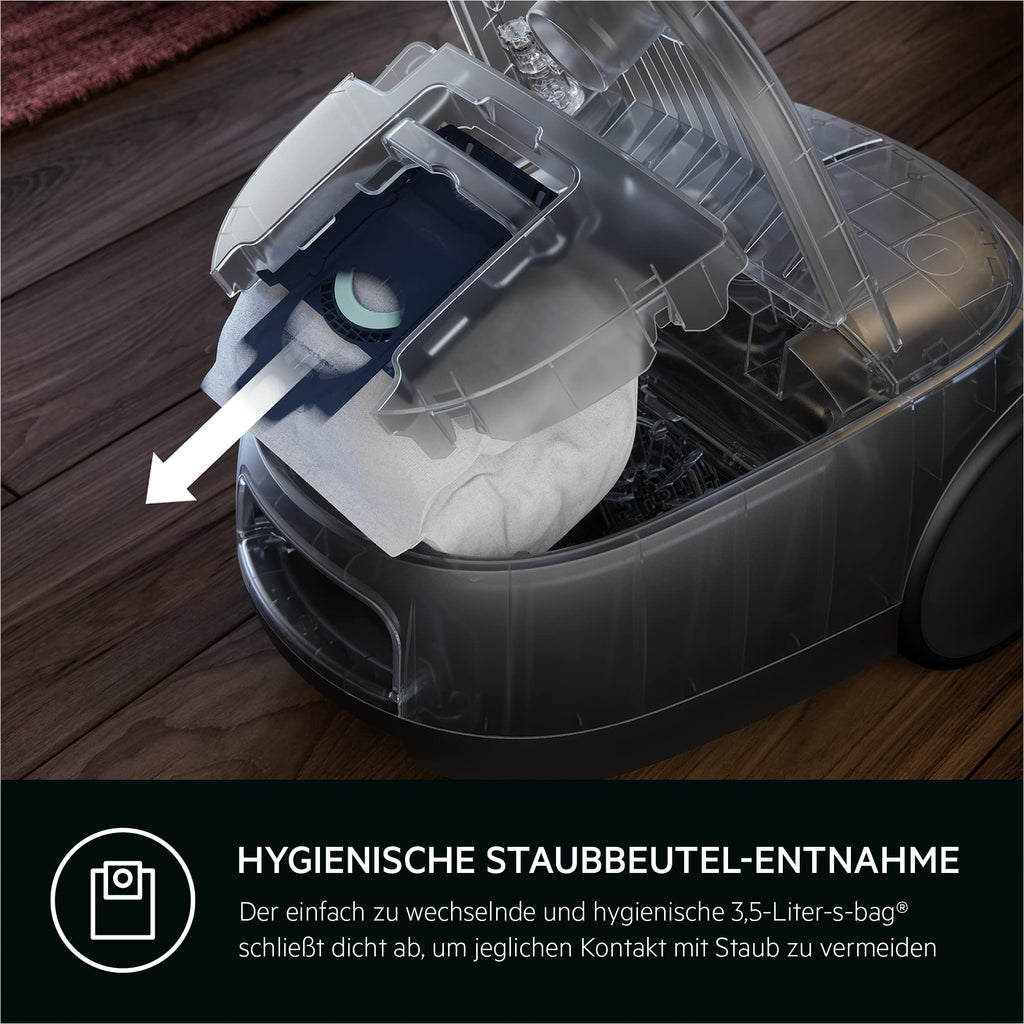 Staubsauger mit Beutel CLEAN 6000, 850 W, inkl. Bodendüse, Fugendüse, Mini-Polsterdüse und Staubbeutel