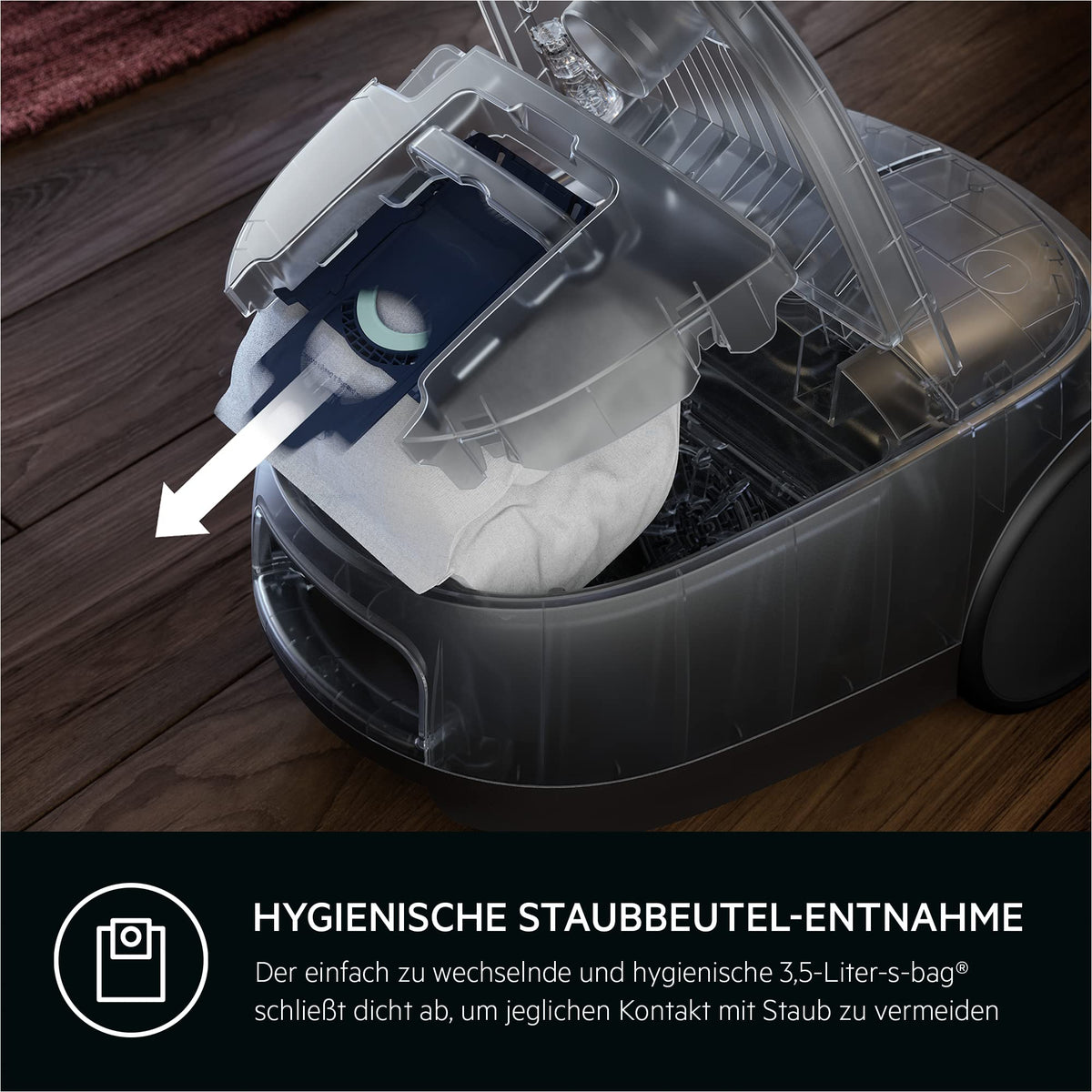 Staubsauger mit Beutel CLEAN 6000, 850 W, inkl. Bodendüse, Fugendüse, Mini-Polsterdüse und Staubbeutel