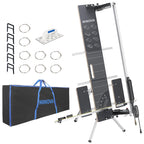 Styroporschneider Modell 7 Profi 260 W, 1300 mm Schnittbreite, Komplettset mit 5 Schneidedrähten, Styrogrips und Gerüsthalterung