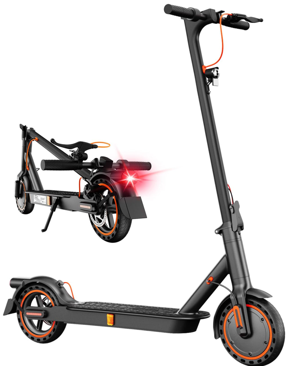 E-Scooter S3 mit Straßenzulassung ABE, 35 km Reichweite, 350 W Motor und App-Steuerung