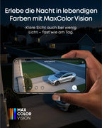 Überwachungskamera-Set E40 mit 3 Kameras und HomeBase 2 2K QHD MaxColor Nachtsicht SolarPlus 2.0 PIR-Sensor für außen