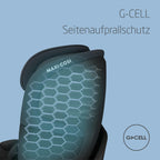 Kindersitz mit ISOFIX und 360°-Drehung, 40–150 cm, rückwärtsgerichtet bis 4 Jahre, Tonal Black