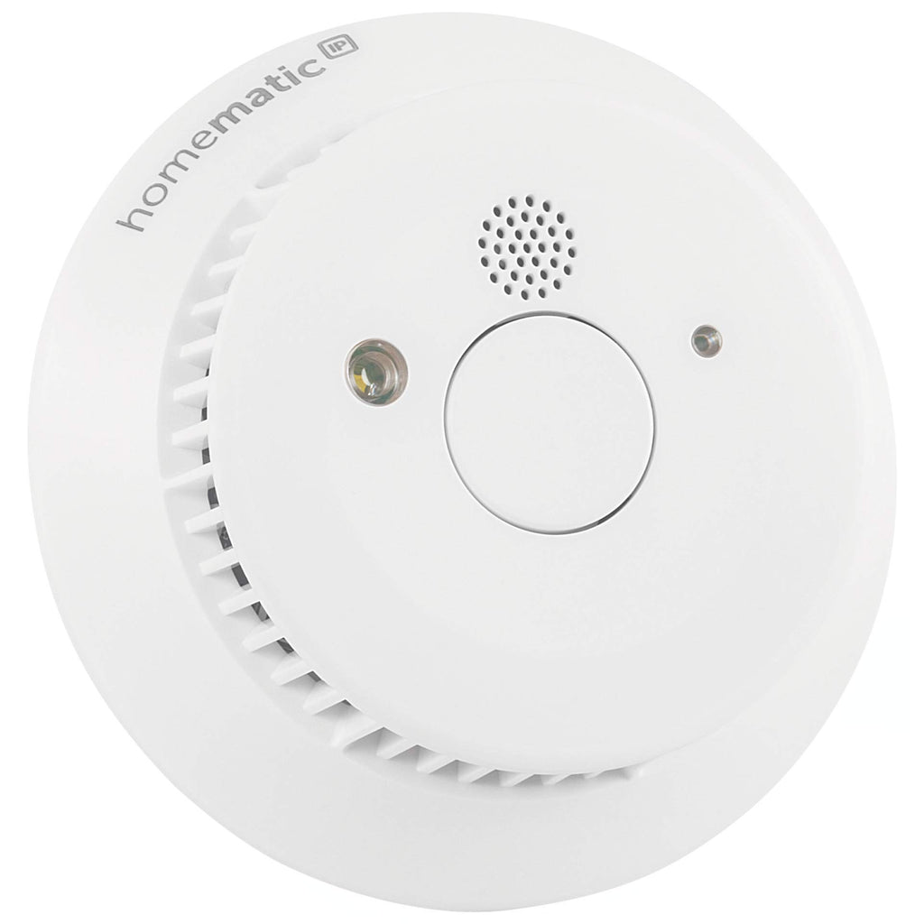 Rauchwarnmelder-Set 5er-Set HmIP-SWSD-2 mit Q-Label, Sirene, App-Benachrichtigung und LED-Notbeleuchtung
