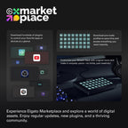 Studio-Controller Stream Deck XL mit 32 anpassbaren Display-Tasten USB-C für Gaming und Office