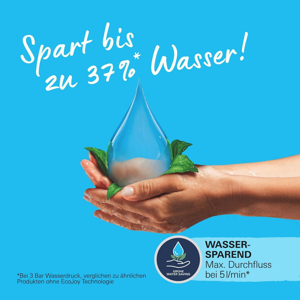 Waschtischarmatur mit herausziehbarem Wasserhahn, wassersparend, mit Pop-Up Ablauf und 3in1 Werkzeug, chrom, 24205003