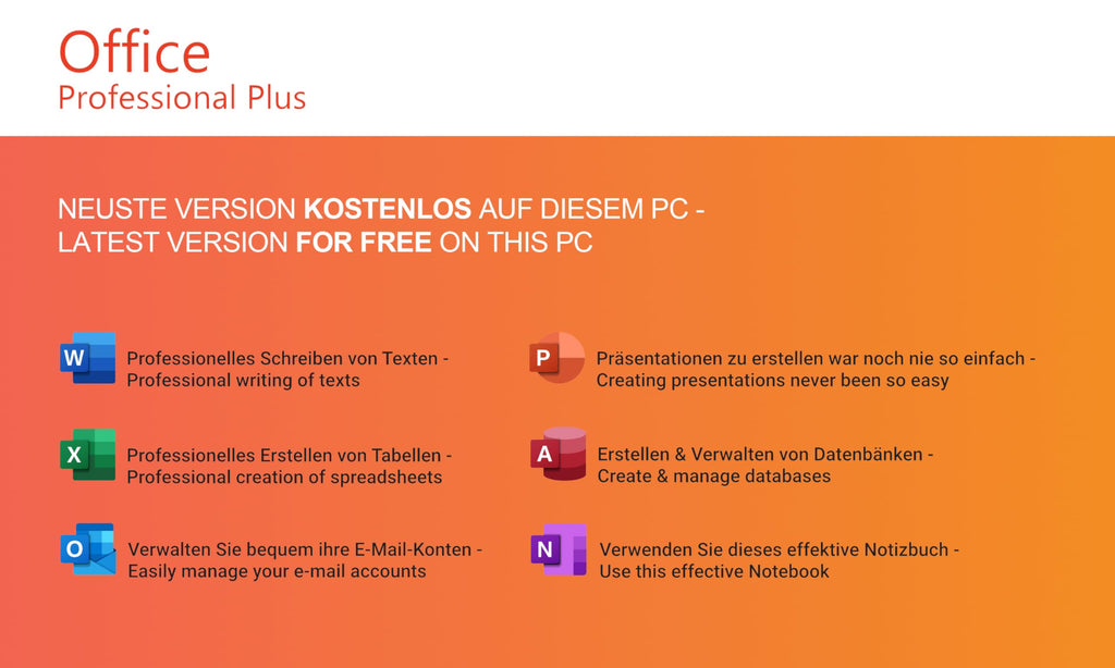 Business Office PC mit Intel Core i5-10400, 16GB DDR4 RAM, 480GB SSD, Windows 11 Pro, WLAN und MS Office 2024