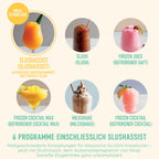Slush-Eismaschine SLUSHi XL mit SlushAssist 3,7 l RapidChill Pro-Technologie 6 Programme Mokka