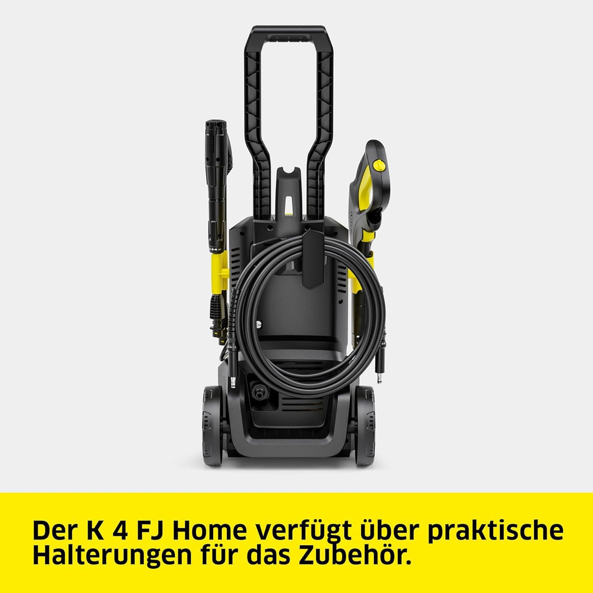 Hochdruckreiniger K 4 FJ Home mit 130 bar, 6 m Schlauch und Home Kit inkl. T 5 Flächenreiniger