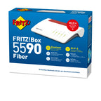 Glasfaser-Router 5590 Fiber Wi-Fi 6 Dualband bis 3,6 GBit/s 4 Gigabit-LAN 2,5-Gbit-WAN mit SFP AON und GPON