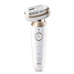 Damen-Epilierer Silk·épil 9 Flex SkinSpa 9-681 3D wasserdicht mit flexiblem Epilierkopf Smart Touch und Zubehör-Set