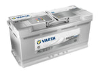 AGM Autobatterie 12 V 105 Ah 950 A A4 Start-Stopp xEV Starterbatterie 6 Zellen SAE-Klemme 394 x 175 x 190 mm
