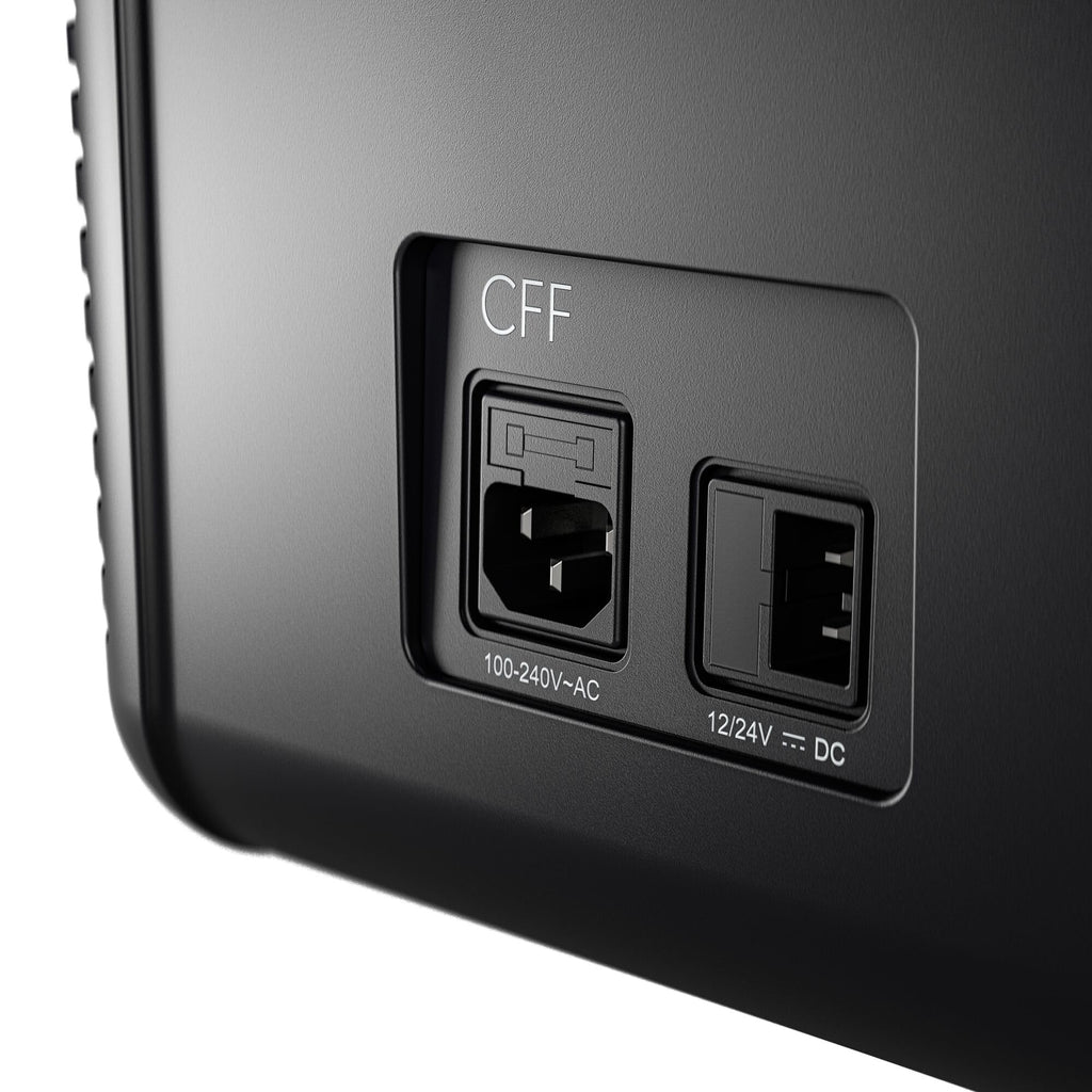 Kompressor-Kühlbox CFF 20 21 l 12/24 V DC 230 V AC mit digitalem Temperaturdisplay und abnehmbarem Deckel