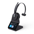 Kabelloses DECT-Büro-Headset WH64 Pro mit 3,5-Zoll-Touchscreen-Basisstation und Bluetooth