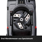 Akku-Messerhäcksler REDAXXO 36/25 mit 36-V-Twin-Pack-Technologie, für Äste bis 25 mm, inkl. 55-L-Fangsack