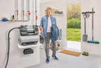 Hauswasserwerk 6300 25 l Wasserspeicher 6300 l/h Fördermenge integrierter Filter Trockenlaufsicherung