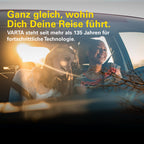 AGM Autobatterie 12V 70Ah 760A für Start-Stopp und xEV, wartungsfreie Starterbatterie