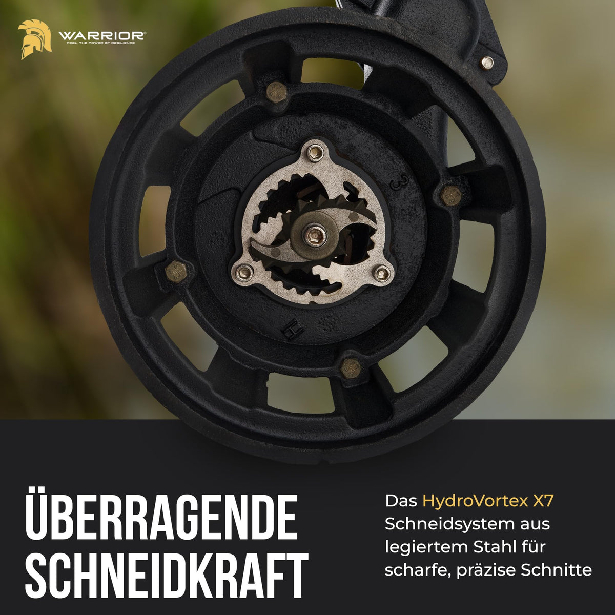 Fäkalienpumpe 1500W mit HydroVortex X7 Schneidwerk und 20 m 2"""" Gewebeschlauch, inkl. Tragetasche