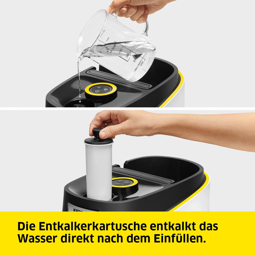 Dampfreiniger SC 3 Deluxe 3,5 bar 30 s Aufheizzeit mit EasyFix Bodenreinigungsset Handdüse Punktdüse Rund- und Fugendüse