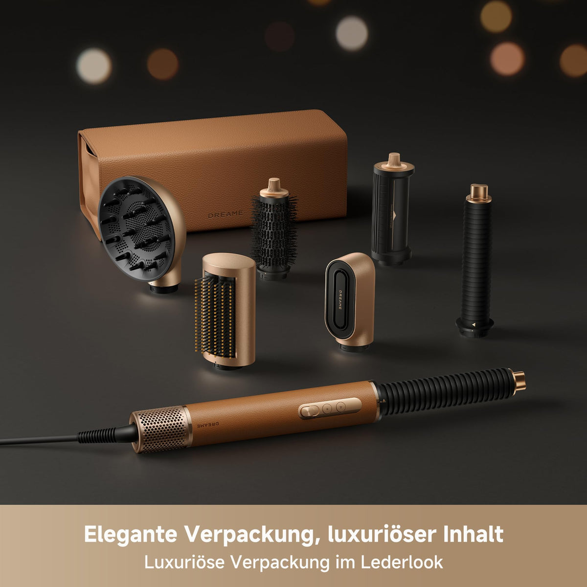 7-in-1-Hairstyler AirStyle Pro 2 mit 7 Aufsätzen, schnelltrocknendem Luftstrom und Kaltluft-Fixierung