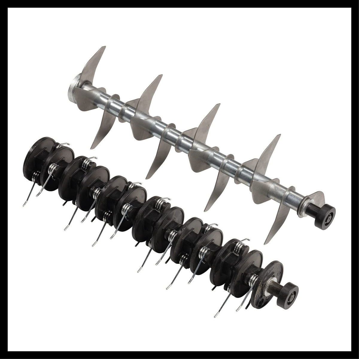 Akku-Vertikutierer-Lüfter GE-SA 36/35 Li-Solo, 36 V, 35 cm Messerwalze und Lüfterwalze mit 28-L-Fangsack