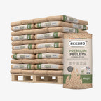 Holzpellets A1 ENplus zertifiziert, 66 x 15 kg Säcke auf Palette, Nadelholz aus Deutschland