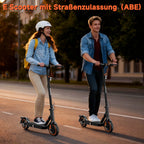 E-Scooter S3 mit Straßenzulassung ABE, 35 km Reichweite, 350 W Motor und App-Steuerung