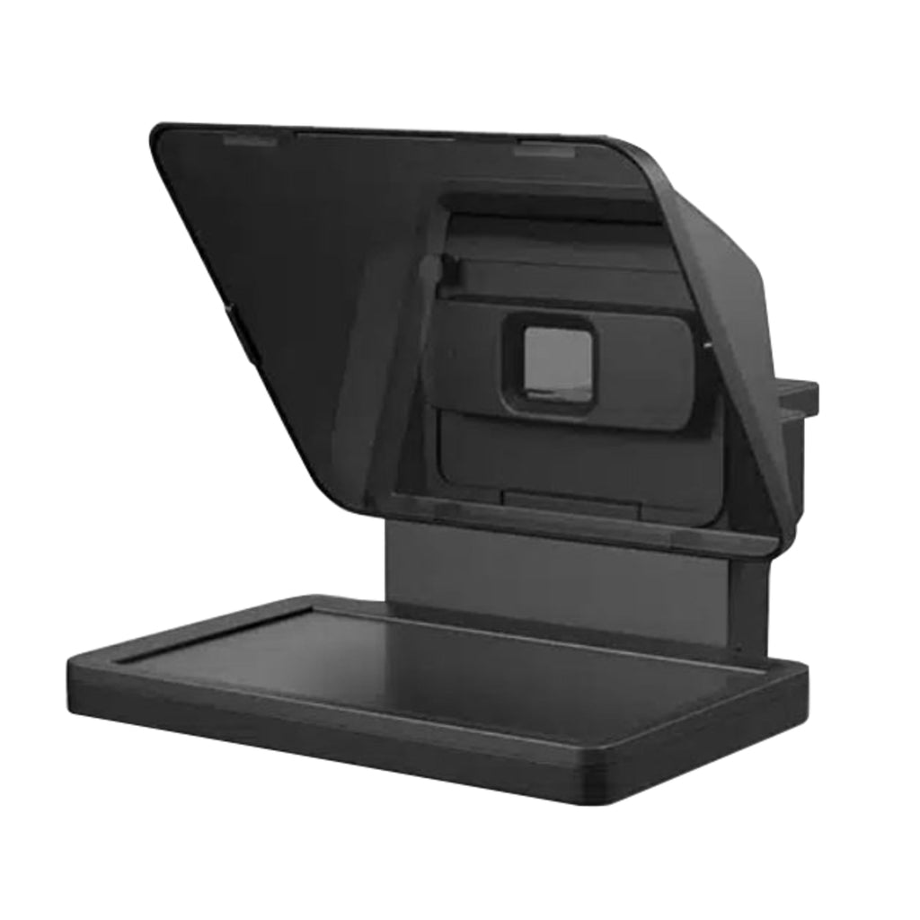 Teleprompter mit integriertem 9-Zoll-Display, 1024 x 600 px, USB-C, für Kameras mit Adapterringen 49-82 mm