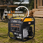 Inverter Stromgenerator 3800 W Benzin MXR4800I mit 230V- und USB-Anschlüssen, reine Sinuswelle