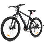 Mountainbike für Erwachsene mit 21-Gang-Schaltung, Aluminiumrahmen, Federgabel und Scheibenbremsen, 26 Zoll