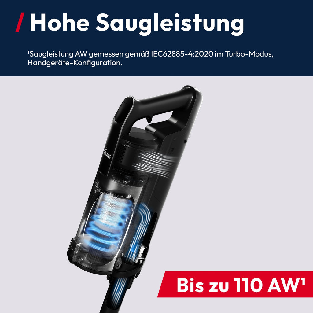 Kabelloser Akku-Staubsauger HF3 CORE Pet mit Tierhaardüse, 60 Min Laufzeit und 300 W