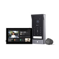 Video-Türsprechanlage 4K mit 8 Zoll Touchscreen 2-Wege-Audio 7-in-1-Zutrittskontrolle Gesicht Handfläche RFID QR-Code Passwort